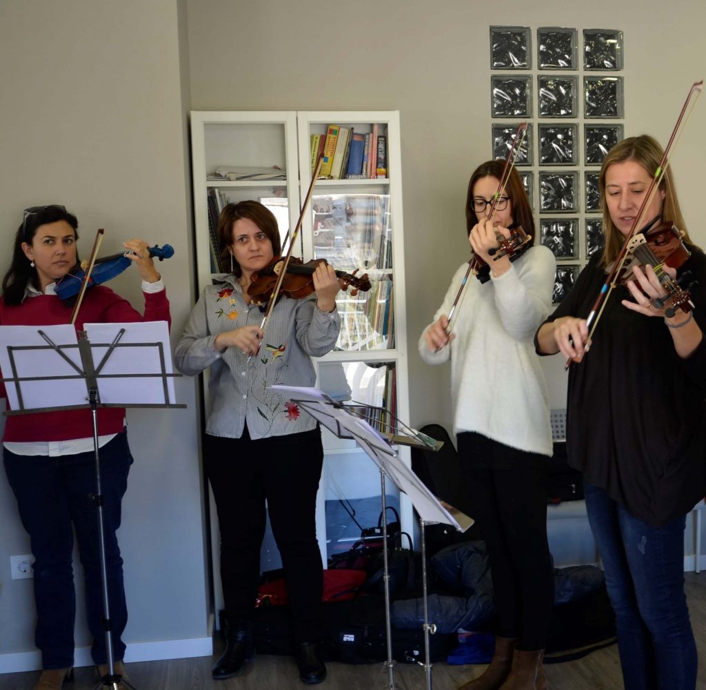 clases padres violin